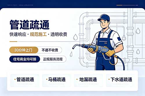 南充管道疏通