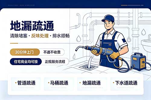 南充地漏疏通