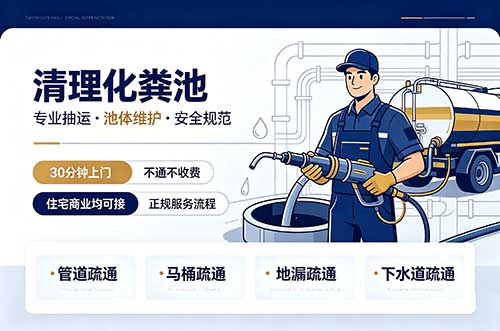 南充清理化粪池